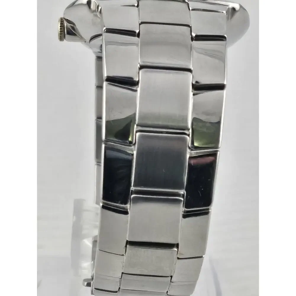 NWOT Mens Kenneth Cole New York KC 3437 Thin Quartz Watch New Battery Runs